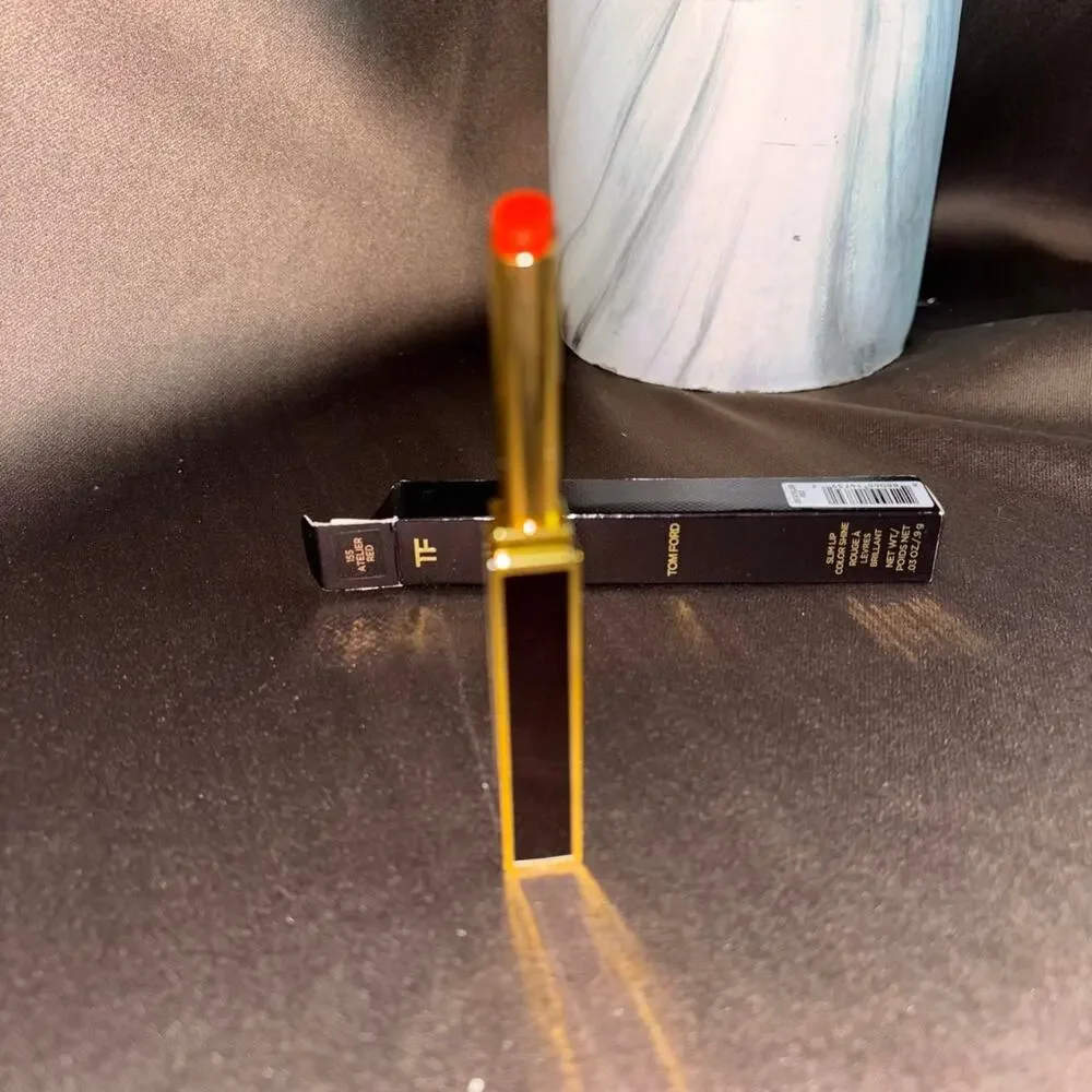 New Tom Ford lipstick in shade Atelier Red 155